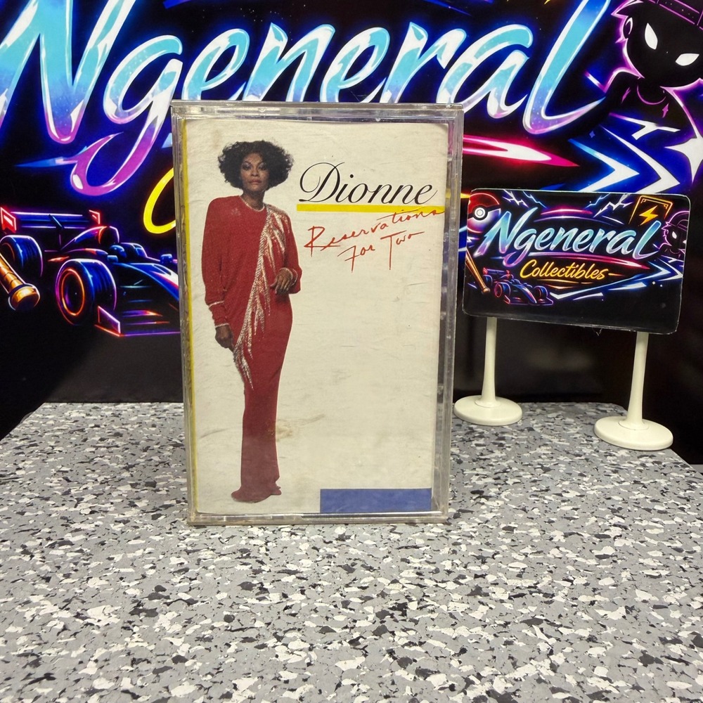 Dionne Warwick Reservations For Two Cassette Tape 1987 Arista AC-8446 R&B Soul